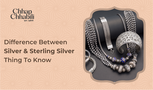 difference between silver and sterling silver