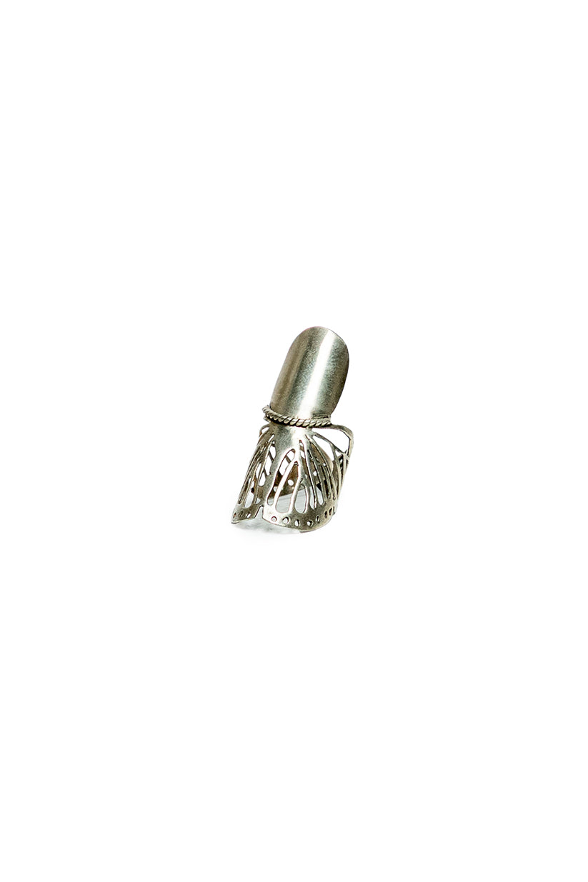 Chhap Nukta Nail Ring
