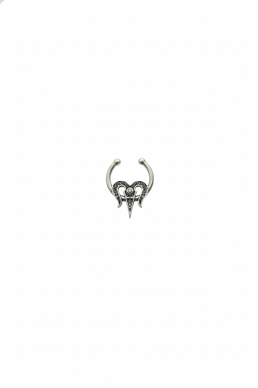 Trishul Minimalist Septum PressOn Nosering