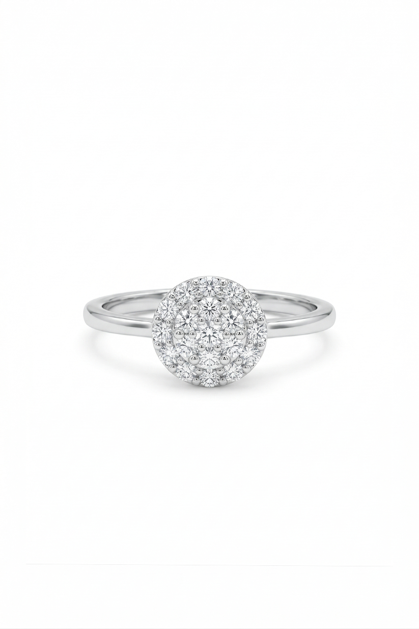 Chokho Crystal Cluster Ring