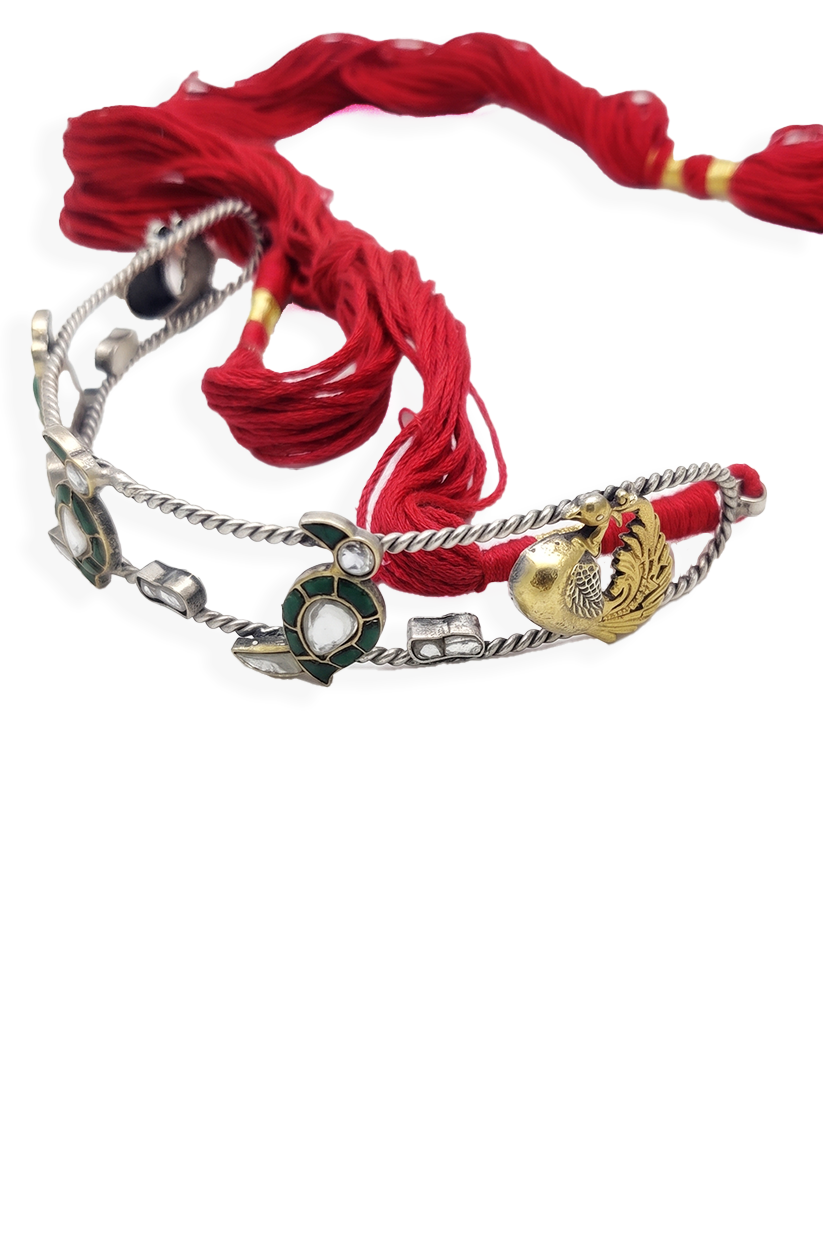 Chhabili Morini Rajwadi Choker