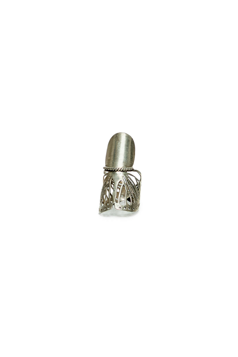 Chhap Nukta Nail Ring