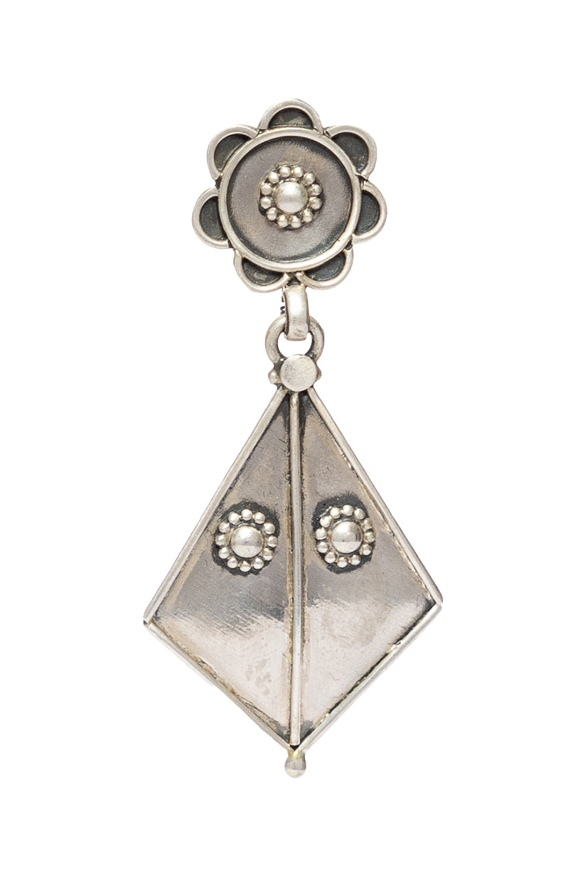 Chhap Kite Bloom Earrings