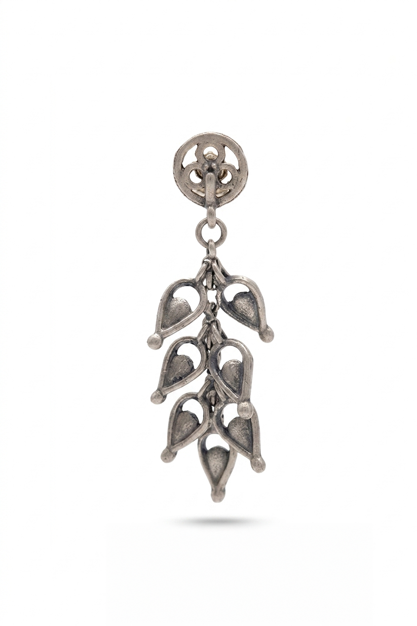 Chhap Pankhri Leaf Earring