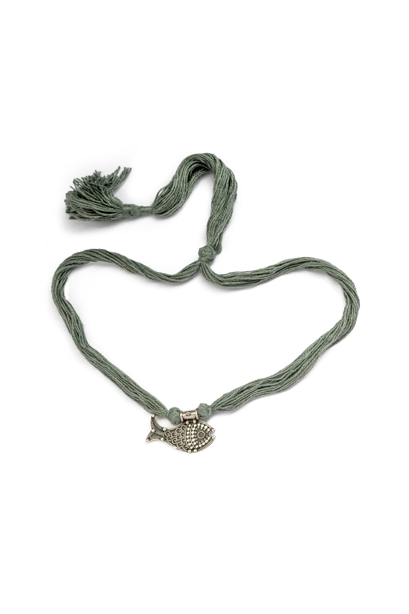 Chhap Fishful Sarafa Pendant