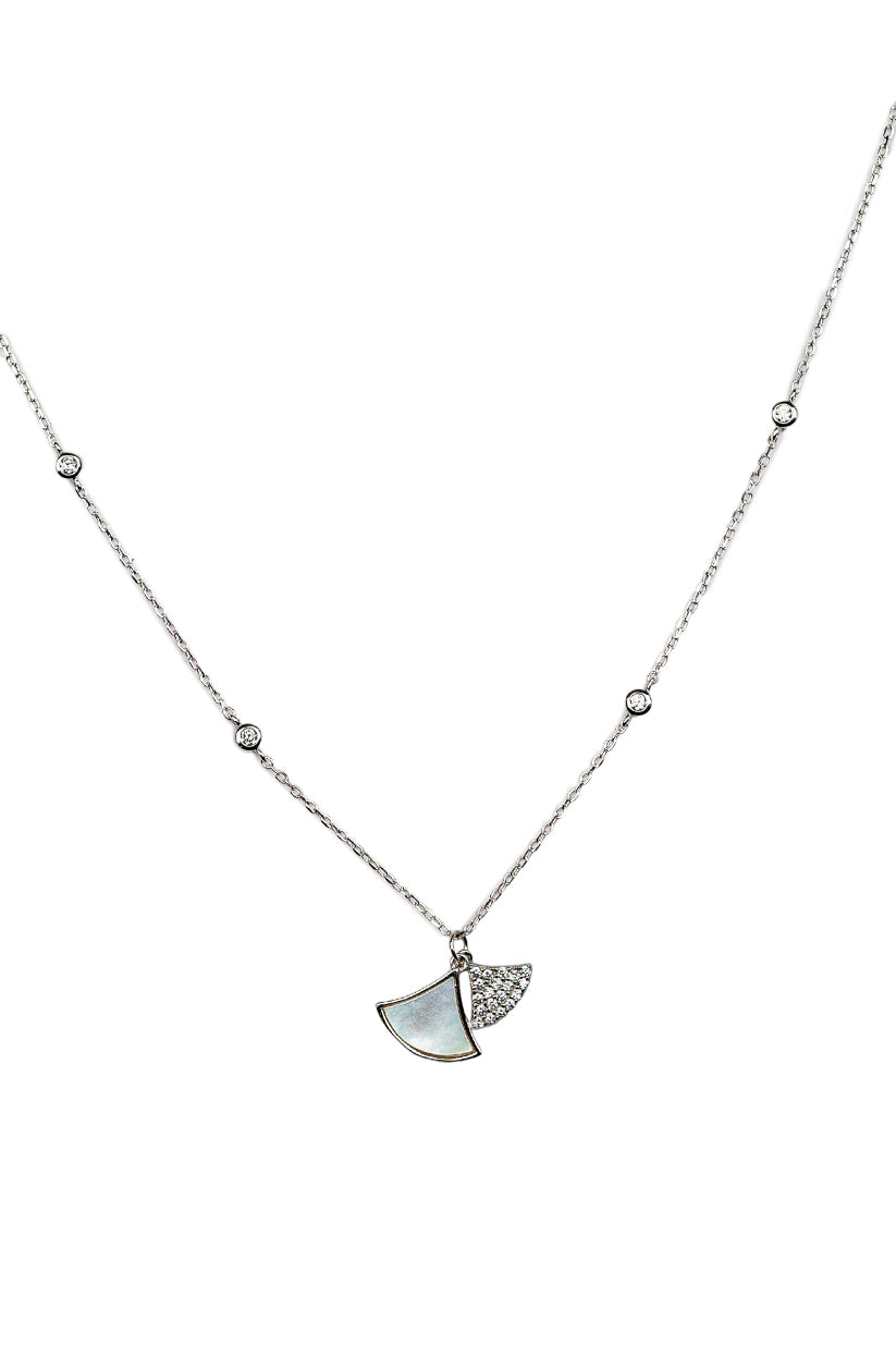 Chokho Sterling Silver Moonlit Necklace