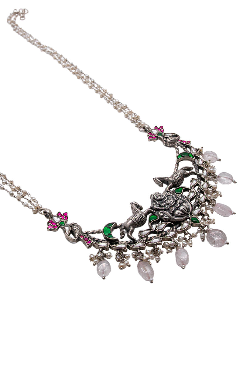 Chhabili Kamal Talai Kundan Necklace