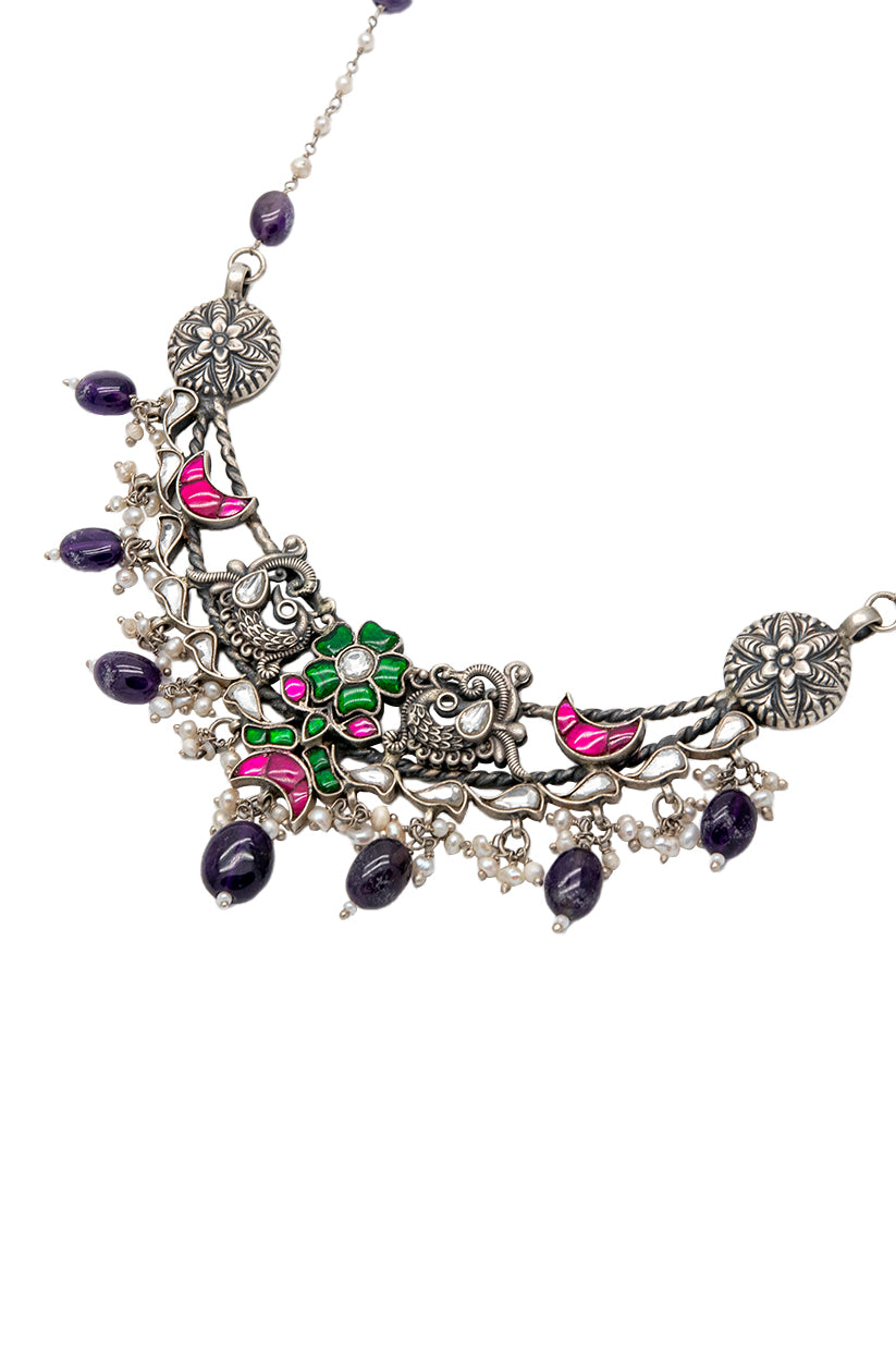 Chhabili Kundan Indumati Haar Necklace