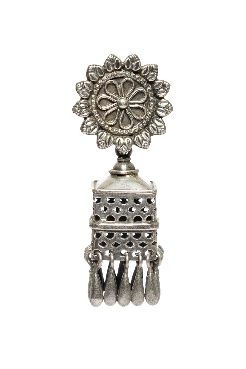 Chhap Jaali Work Phulwari Danglers