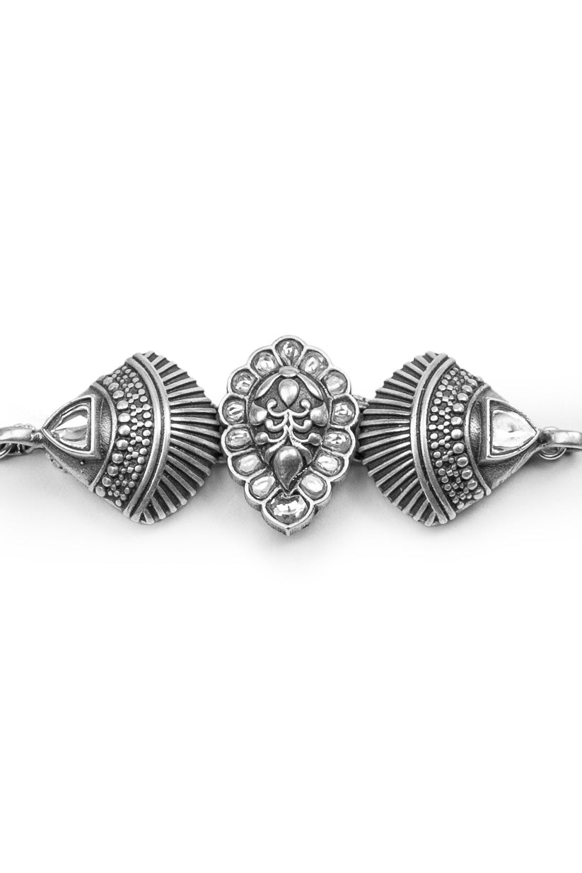 Chhabili Jadau Drip Bracelet