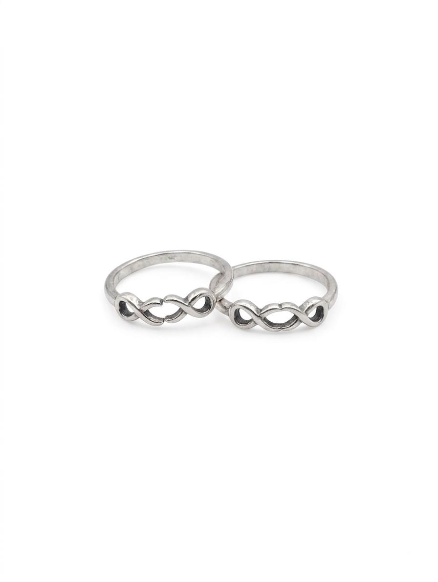 Infinity 925 Silver Toe Ring