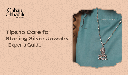 Tips to Care for Sterling Silver Jewelry