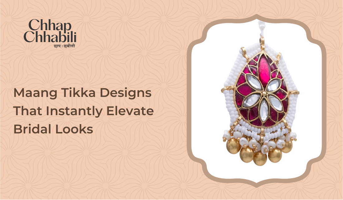maang tikka designs