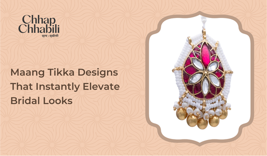 maang tikka designs