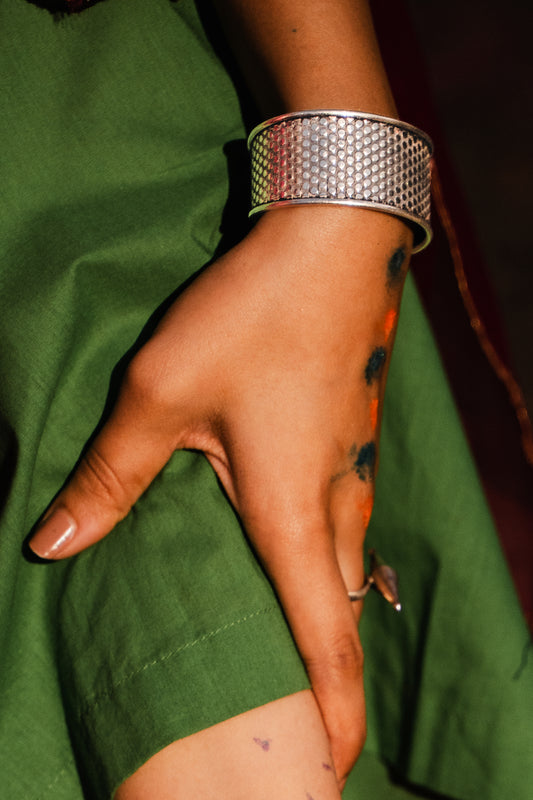 Chhap Partaj Cuff Bangle