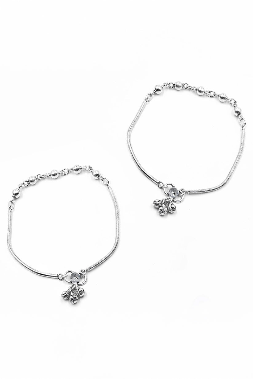 Chhaya Meera Silver Payal