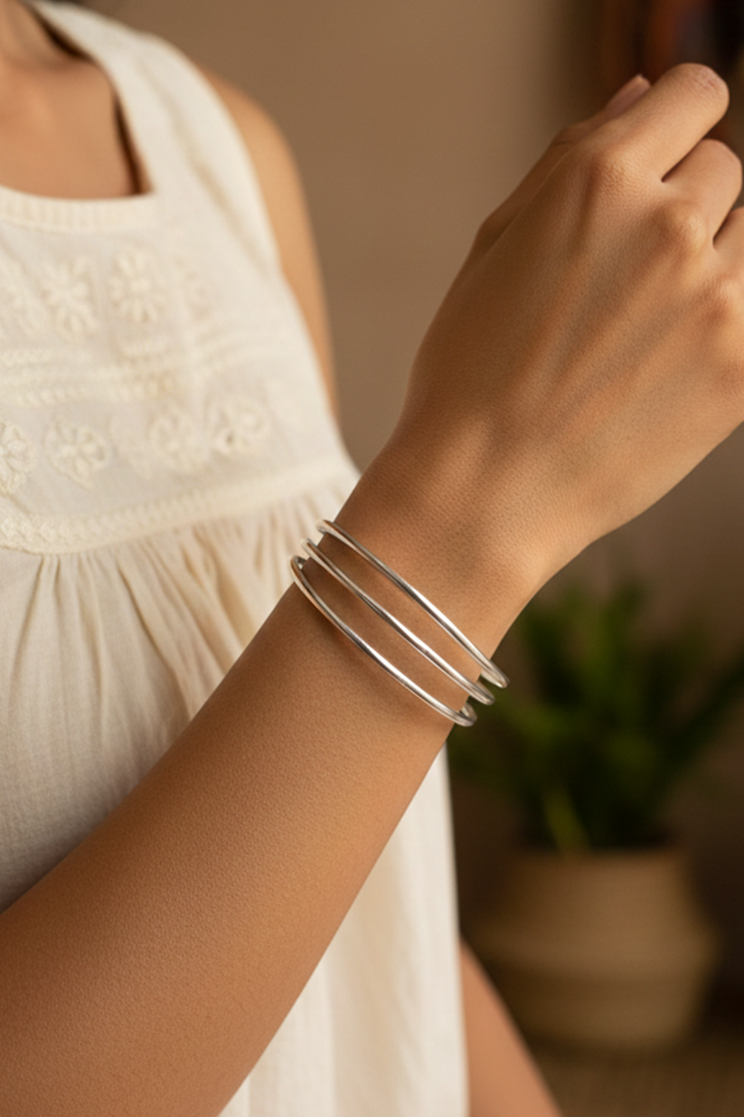 Chhap Linear Luxe Cuff Bangle
