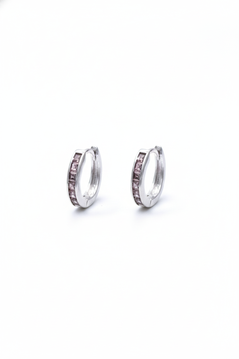 Chokho Pave Mini Hoops