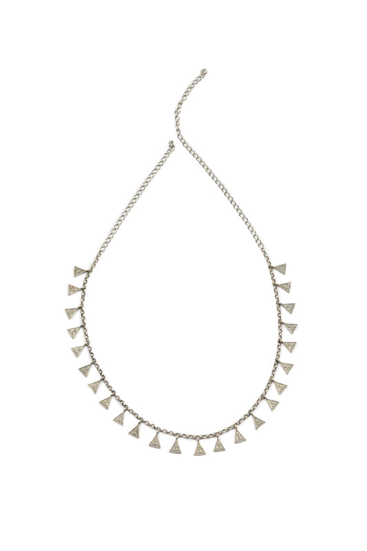 Chhap Minimalist Kamangari Necklace