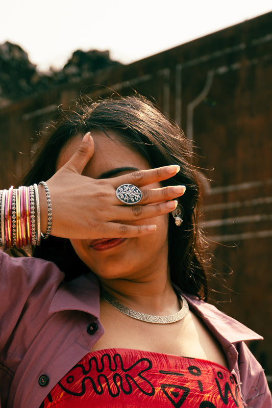 Chhap Chittai Phulwari Ring