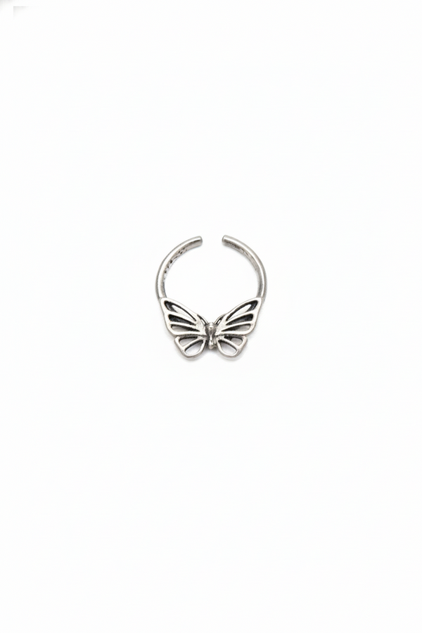 Butterfly Minimalist Septum Nosering