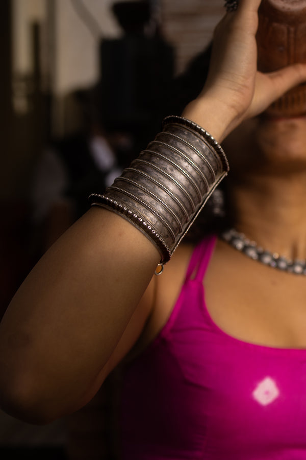 Chhap Armour Cuff Bangle