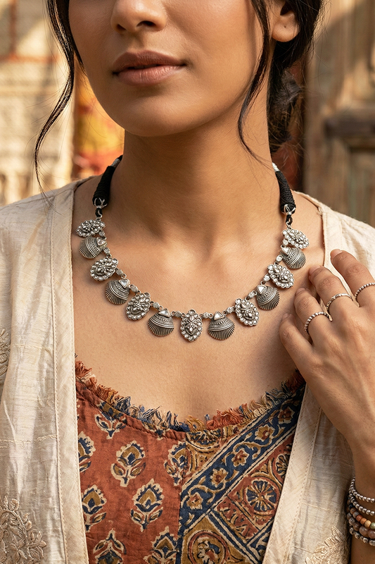 Chhabili Kundan Jadau Rajkumari Haar