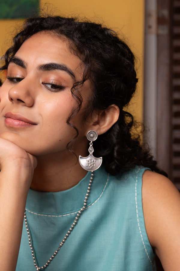 Chhap Rani-Chaand Earrings