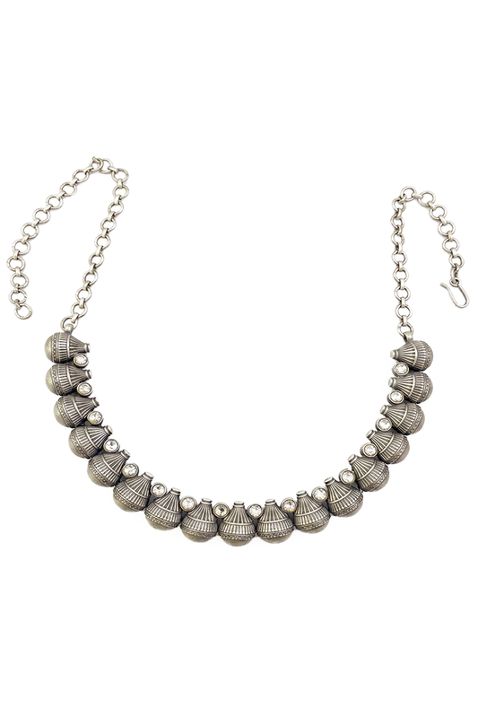 Chhabili Kundan Mahira Necklace