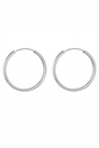 Chhap 925 Silver Hoop Earrings
