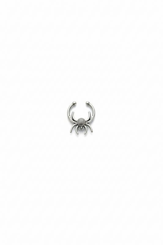Spider Minimalist Septum Nosering