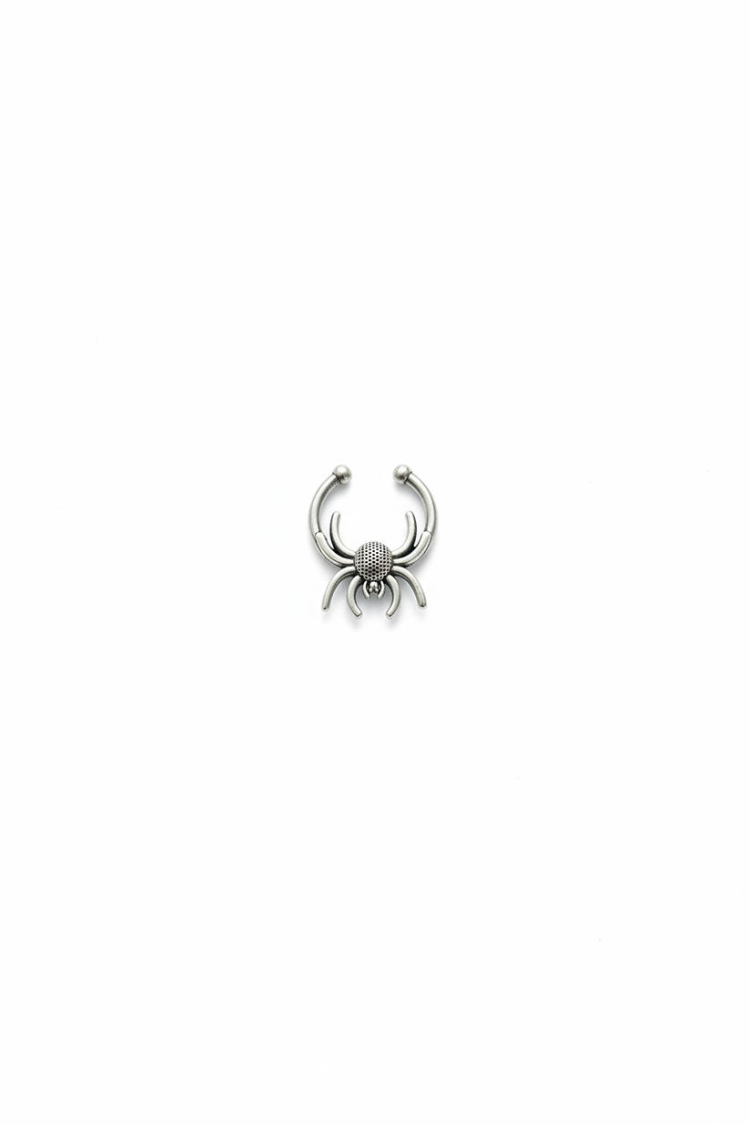 Spider Minimalist Septum Nosering
