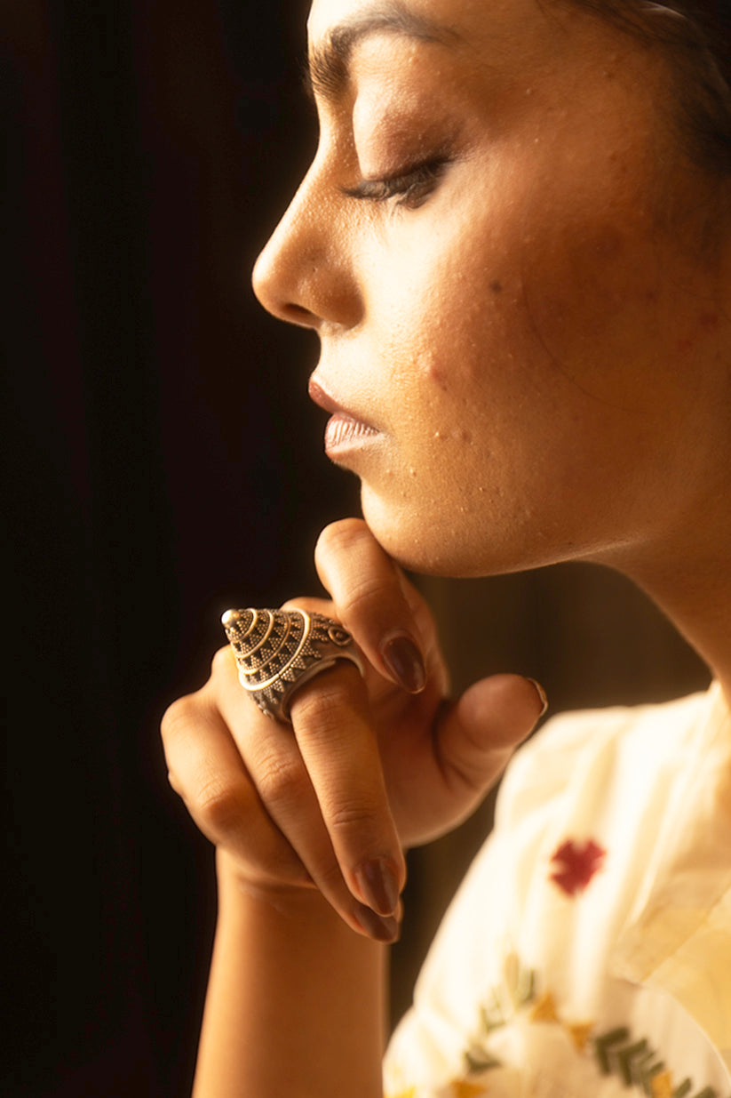 Chhap Nakaash Temple-Dome Ring