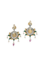 Chhabili 925 Silver Querri Danglers