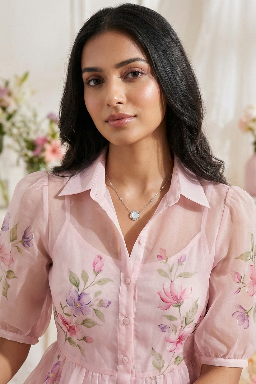 Chokho Mother of Pearls Chain & Pendant