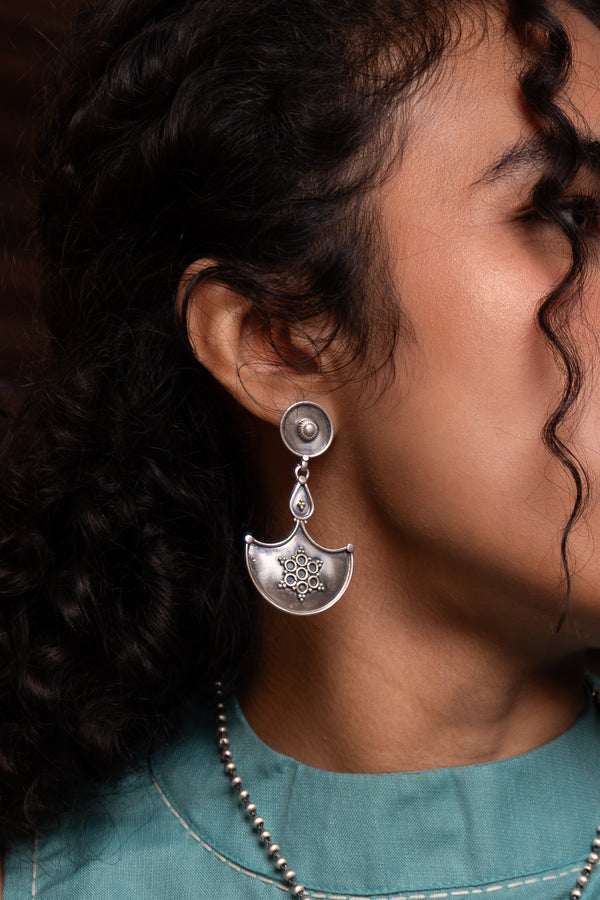 Chhap Rani-Chaand Earrings