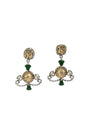 Chhabili Kundan Rani Earrings