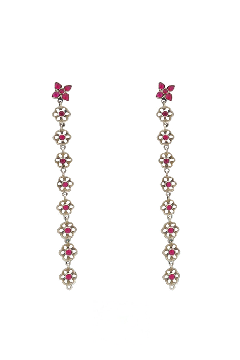 Chhabili Roselle Cascade Earrings