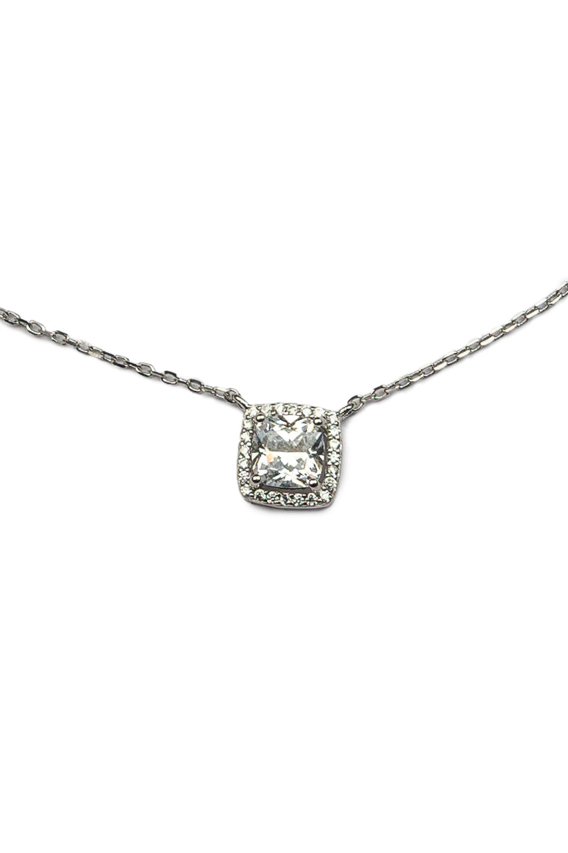 Chokho Solitaire Halo Chain & Pendant