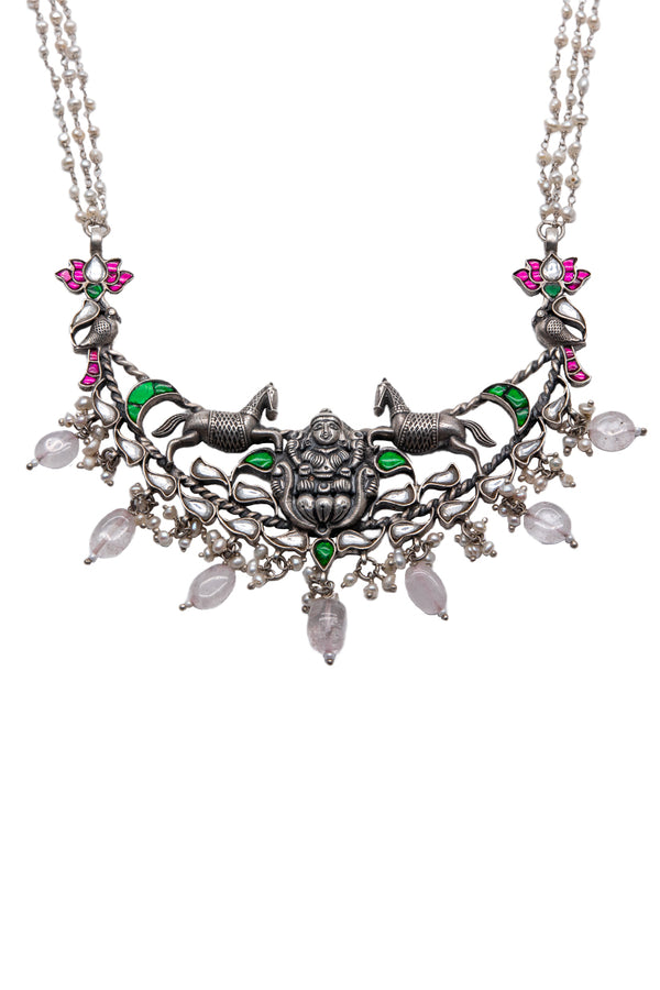 Chhabili Kamal Talai Kundan Necklace