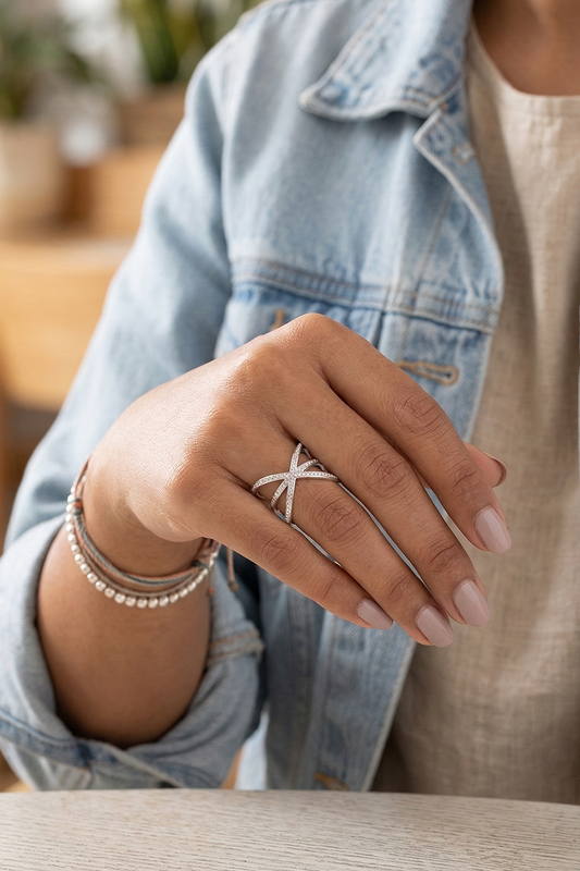Chokho Infinity Weave Ring