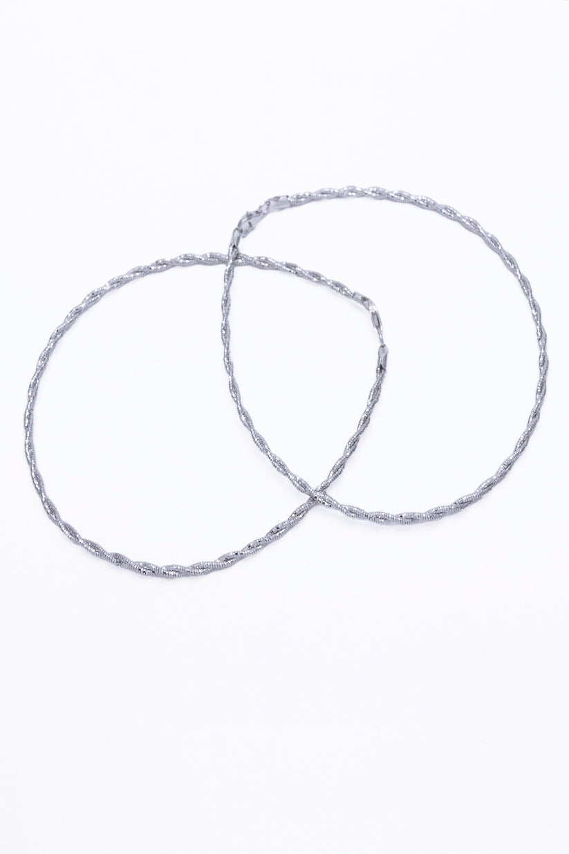 Chokho Zina Silver Anklet