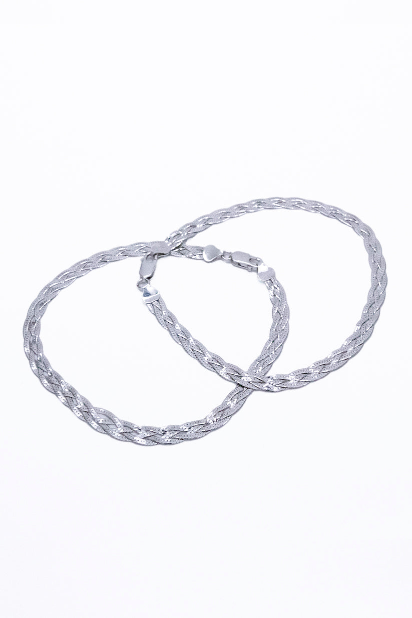 Chokho Sana Silver Anklet