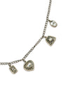 Chhabili Kundan Asymmetrical Necklace