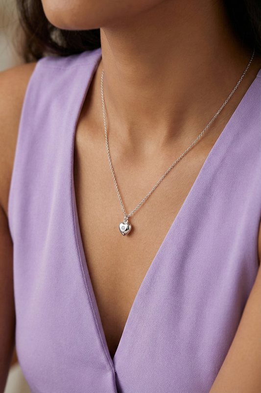 Chokho Riva Heart Chain & Pendant