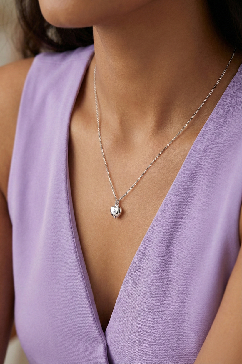 Chokho Riva Heart Chain & Pendant