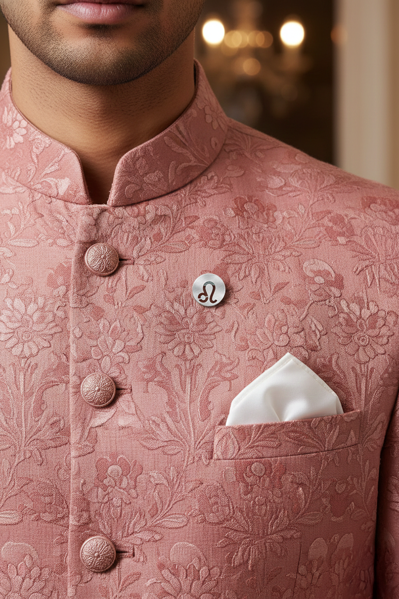 Leo Zodiac Sign Brooch