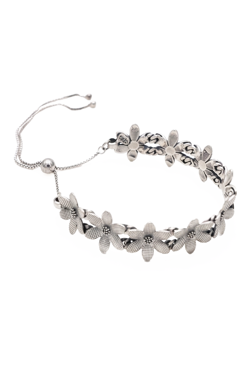 Chhap Blossom Vines Chain Bracelet