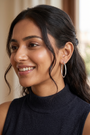 Chhap 925 Silver Hoop Earrings