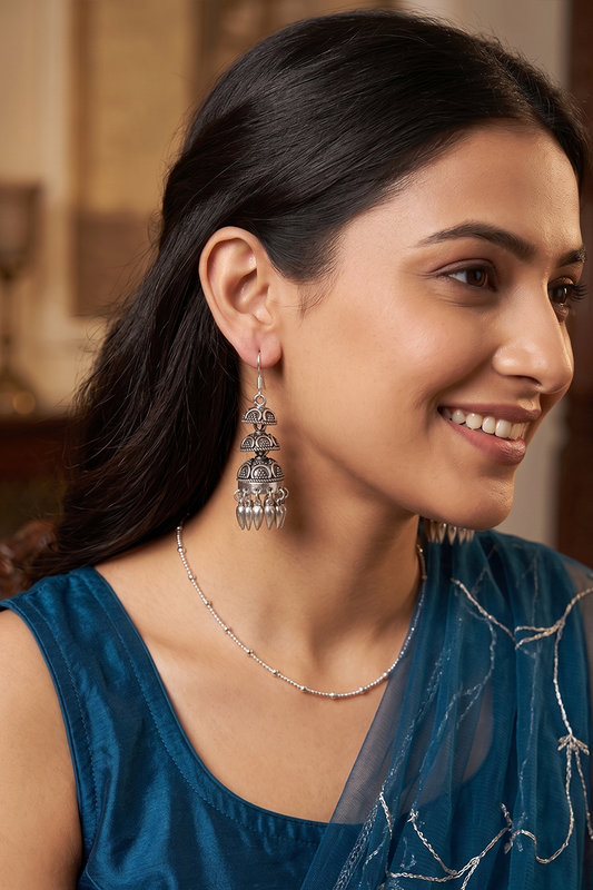 Chhap Maheera Jhumka Earring